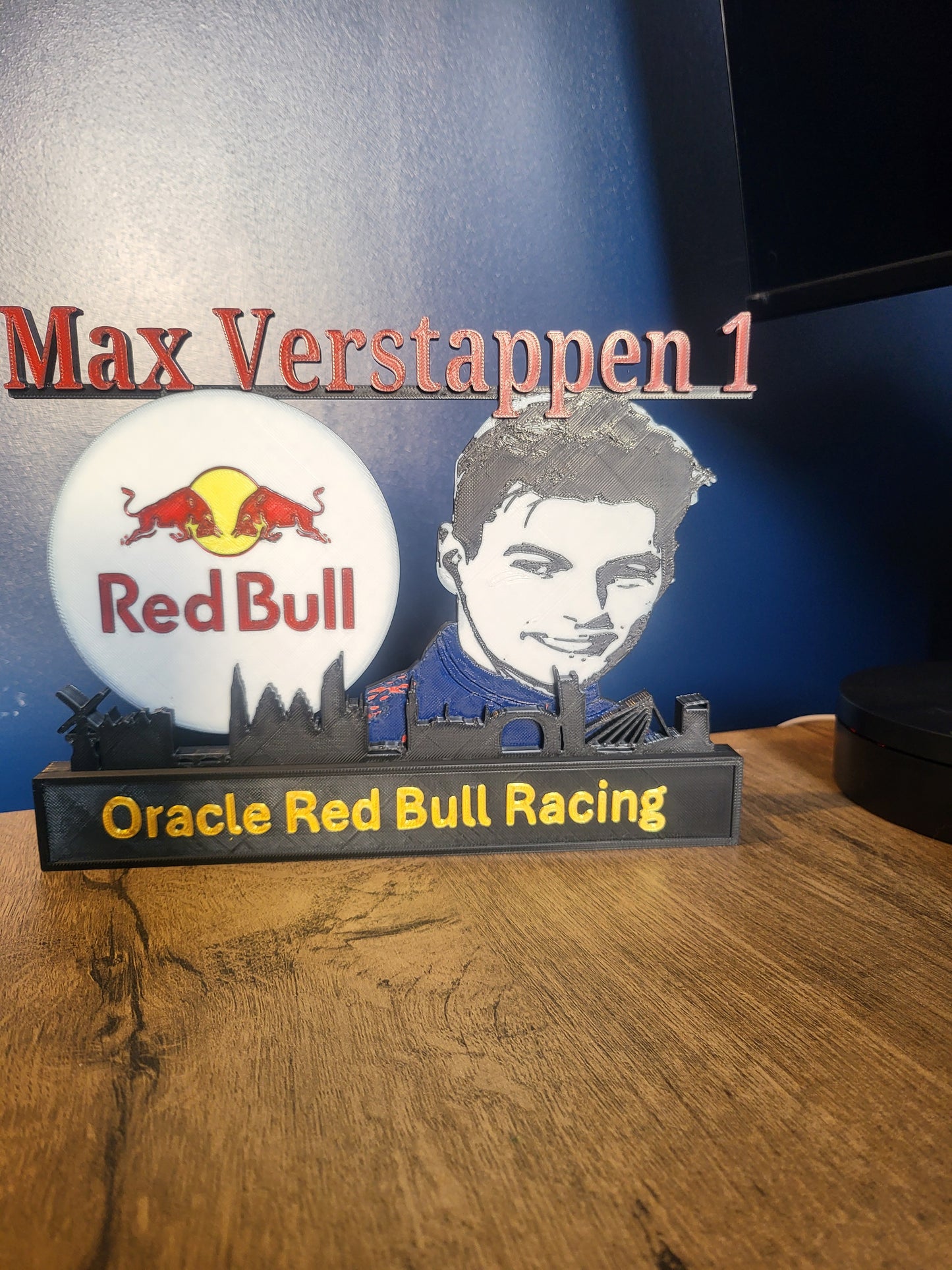 🏎️ Custom 3D Printed Formula 1 Driver Plaques