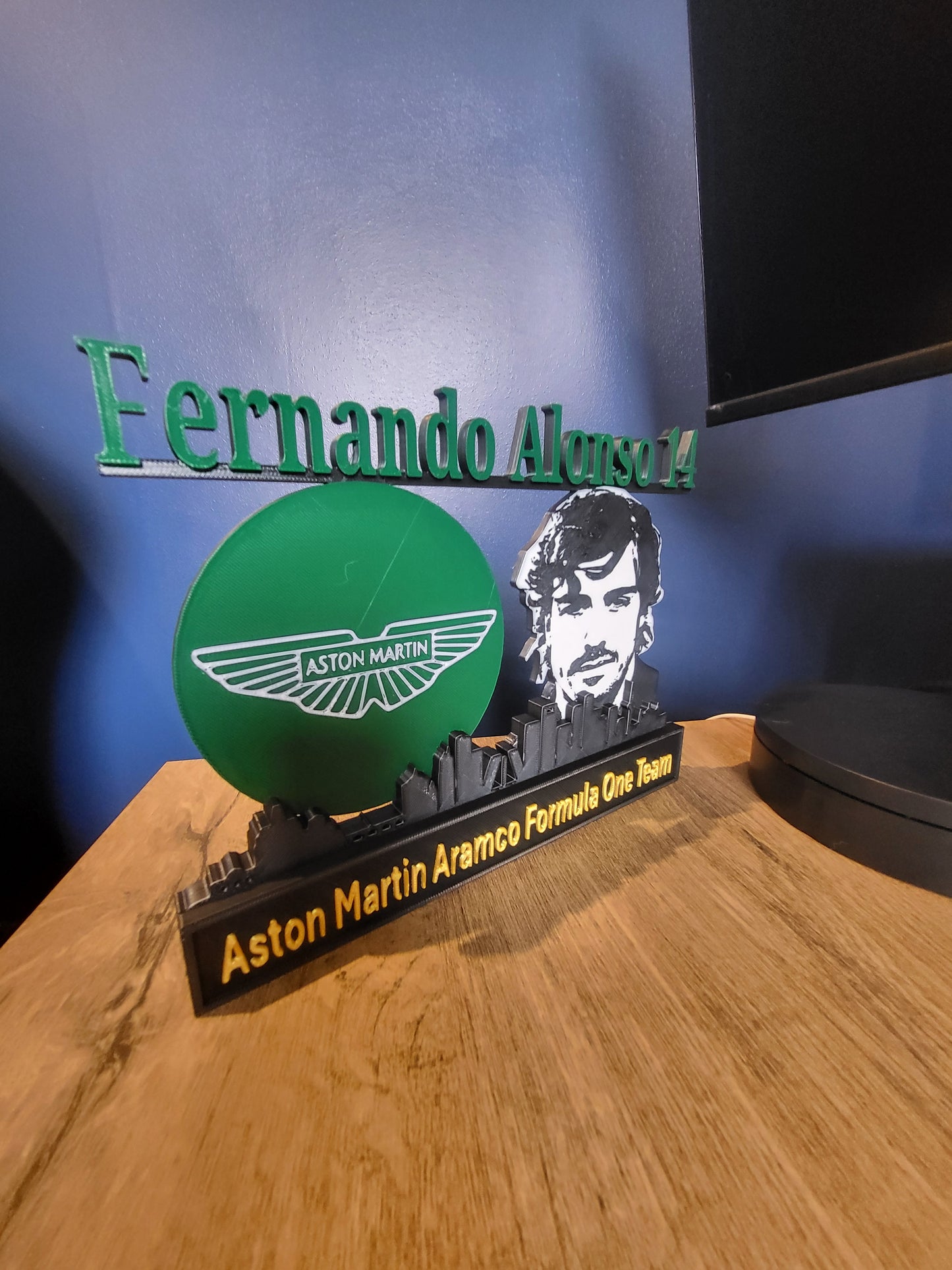 🏎️ Custom 3D Printed Formula 1 Driver Plaques