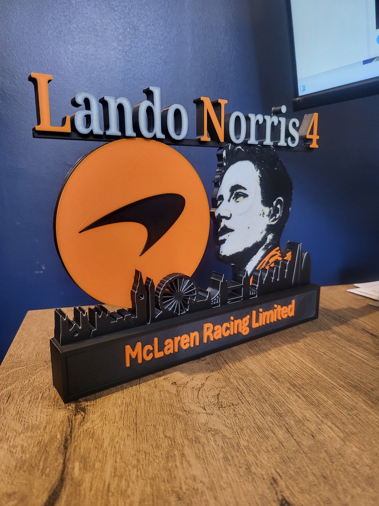 🏎️ Custom 3D Printed Formula 1 Driver Plaques