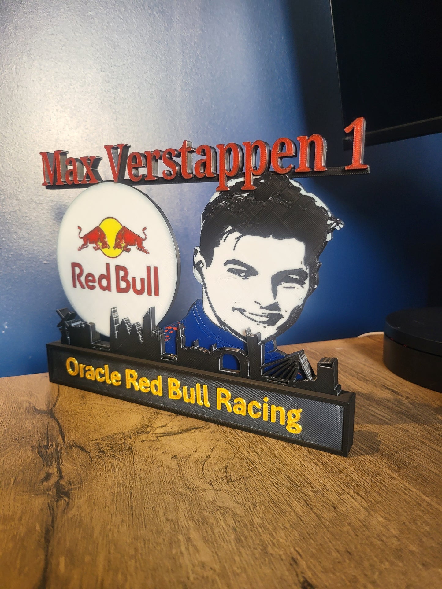 🏎️ Custom 3D Printed Formula 1 Driver Plaques