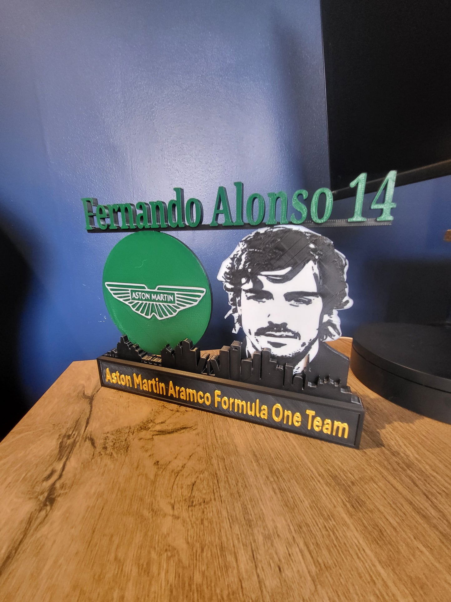 🏎️ Custom 3D Printed Formula 1 Driver Plaques