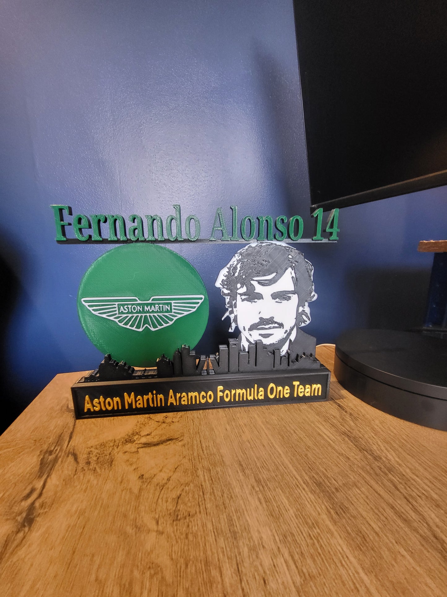 🏎️ Custom 3D Printed Formula 1 Driver Plaques