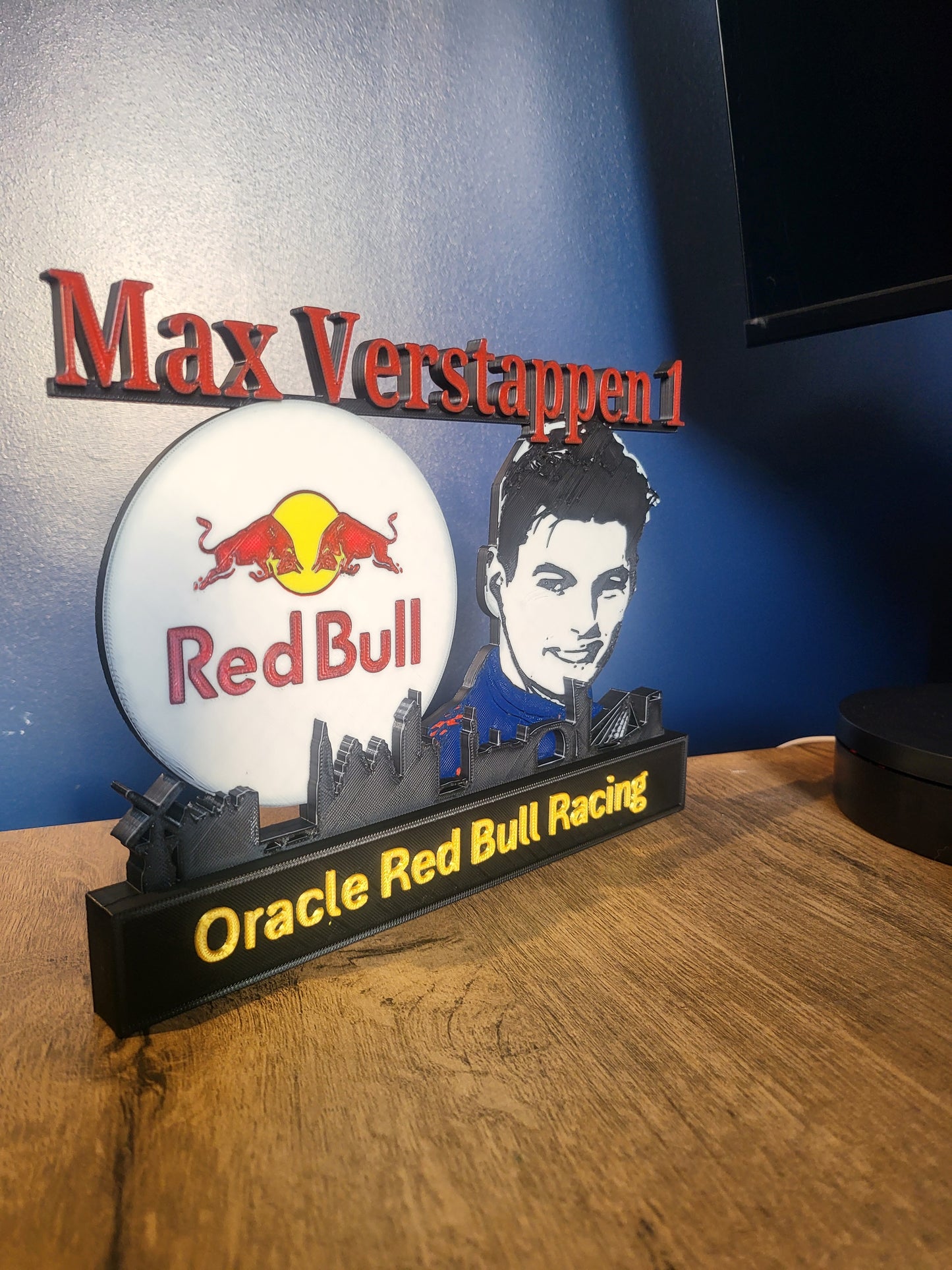 🏎️ Custom 3D Printed Formula 1 Driver Plaques