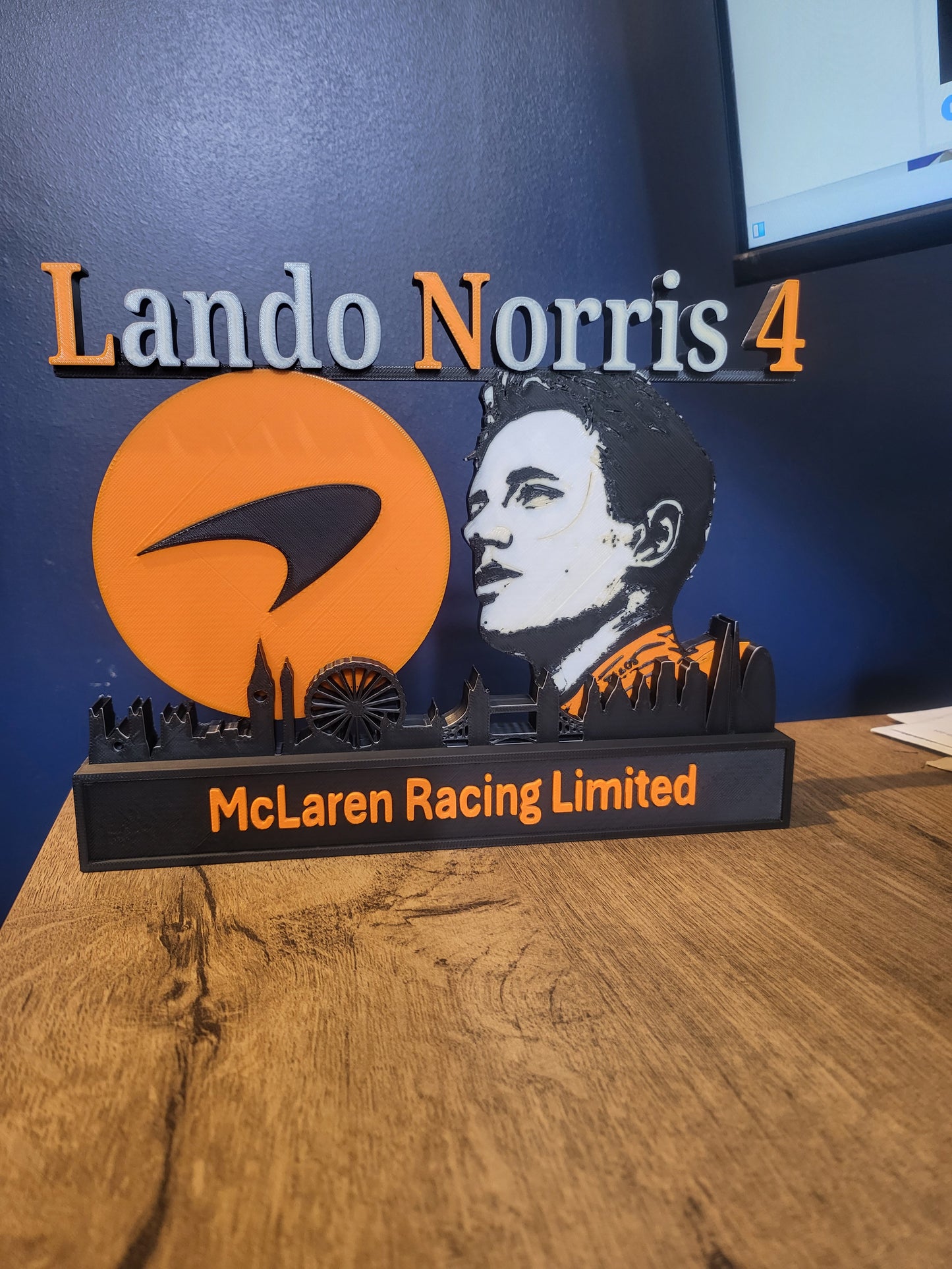 🏎️ Custom 3D Printed Formula 1 Driver Plaques