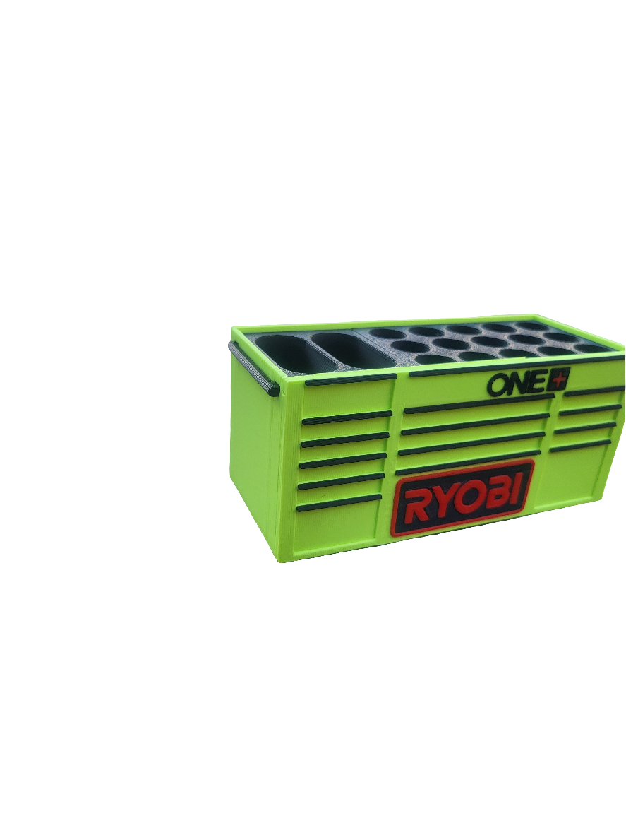 Toolbox-Style Desk Organizer – Milwaukee, DeWalt & Ryobi Designs