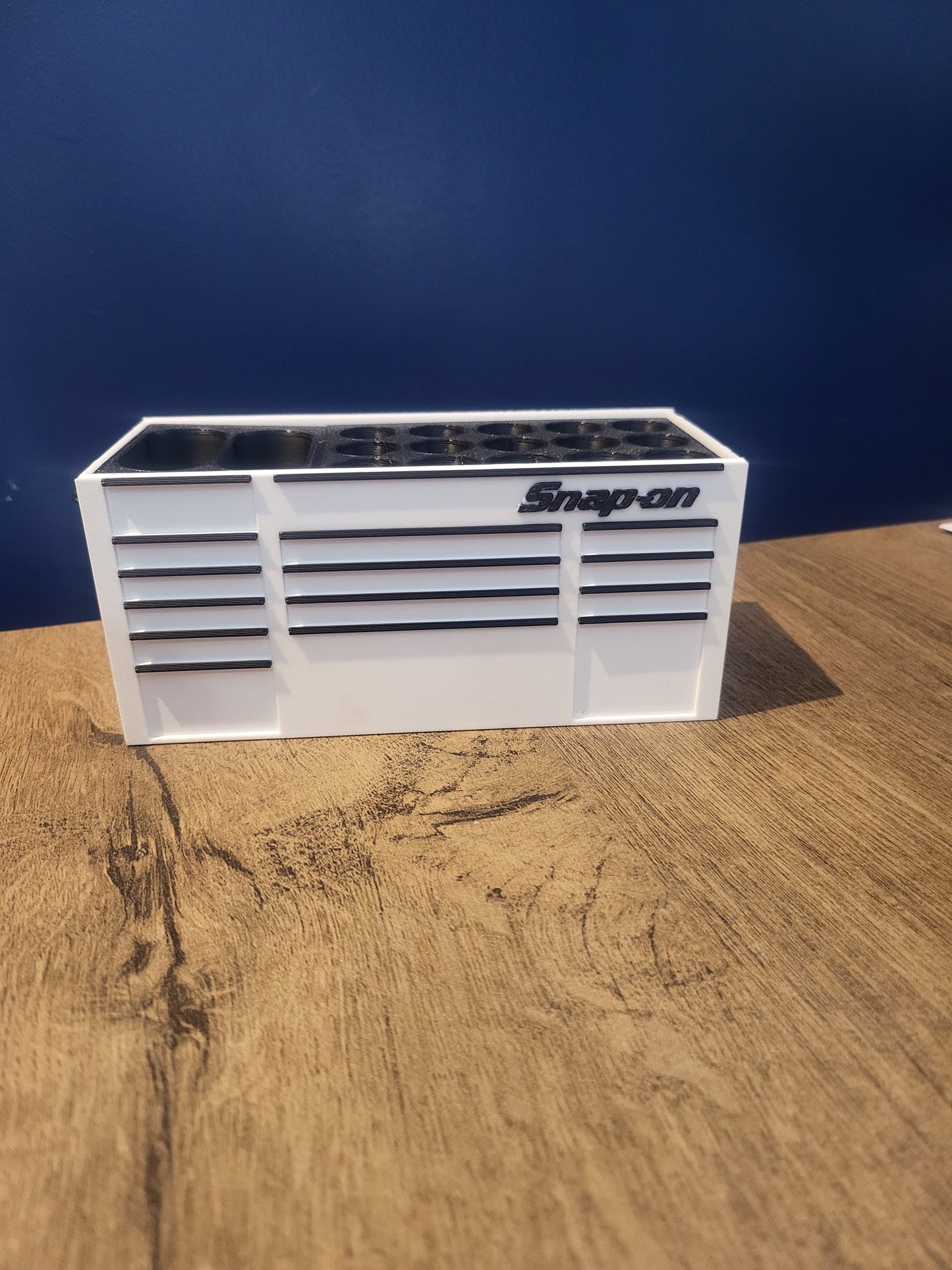 Snap-on Style 3D Printed Toolbox Pen & Tool Holder Organizer