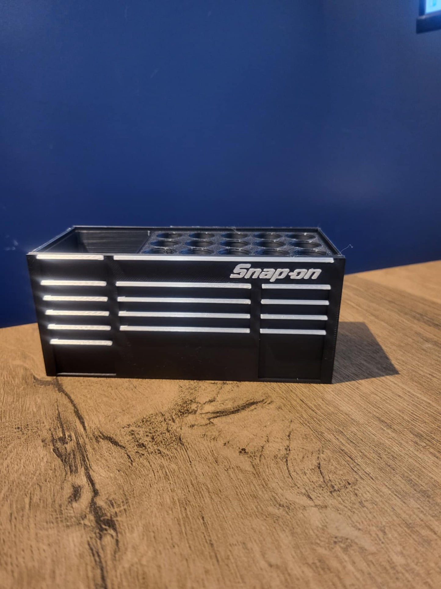 Snap-on Style 3D Printed Toolbox Pen & Tool Holder Organizer
