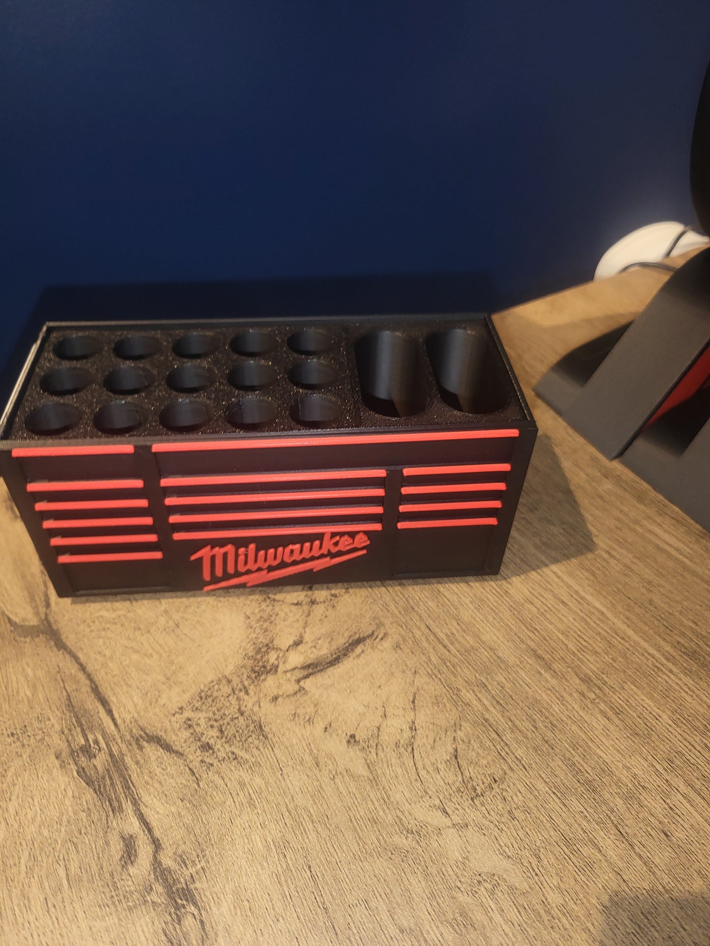 Toolbox-Style Desk Organizer – Milwaukee, DeWalt & Ryobi Designs