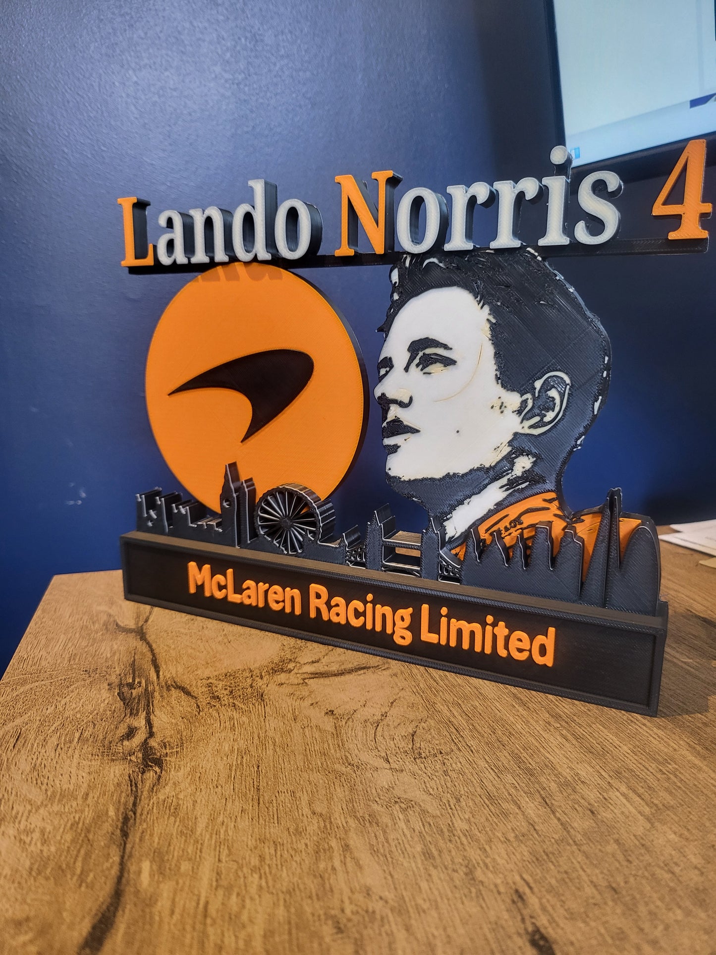 🏎️ Custom 3D Printed Formula 1 Driver Plaques