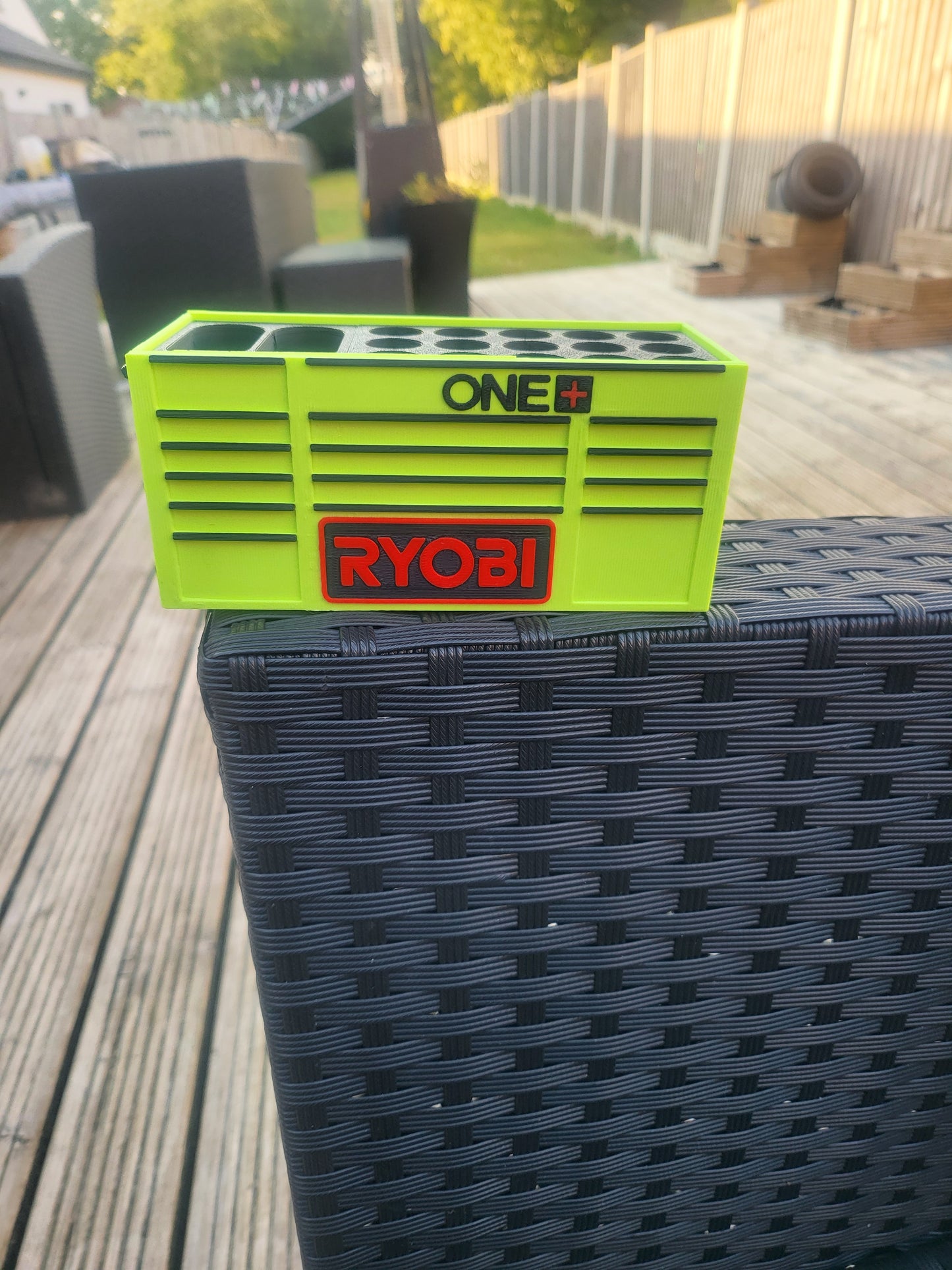 Toolbox-Style Desk Organizer – Milwaukee, DeWalt & Ryobi Designs