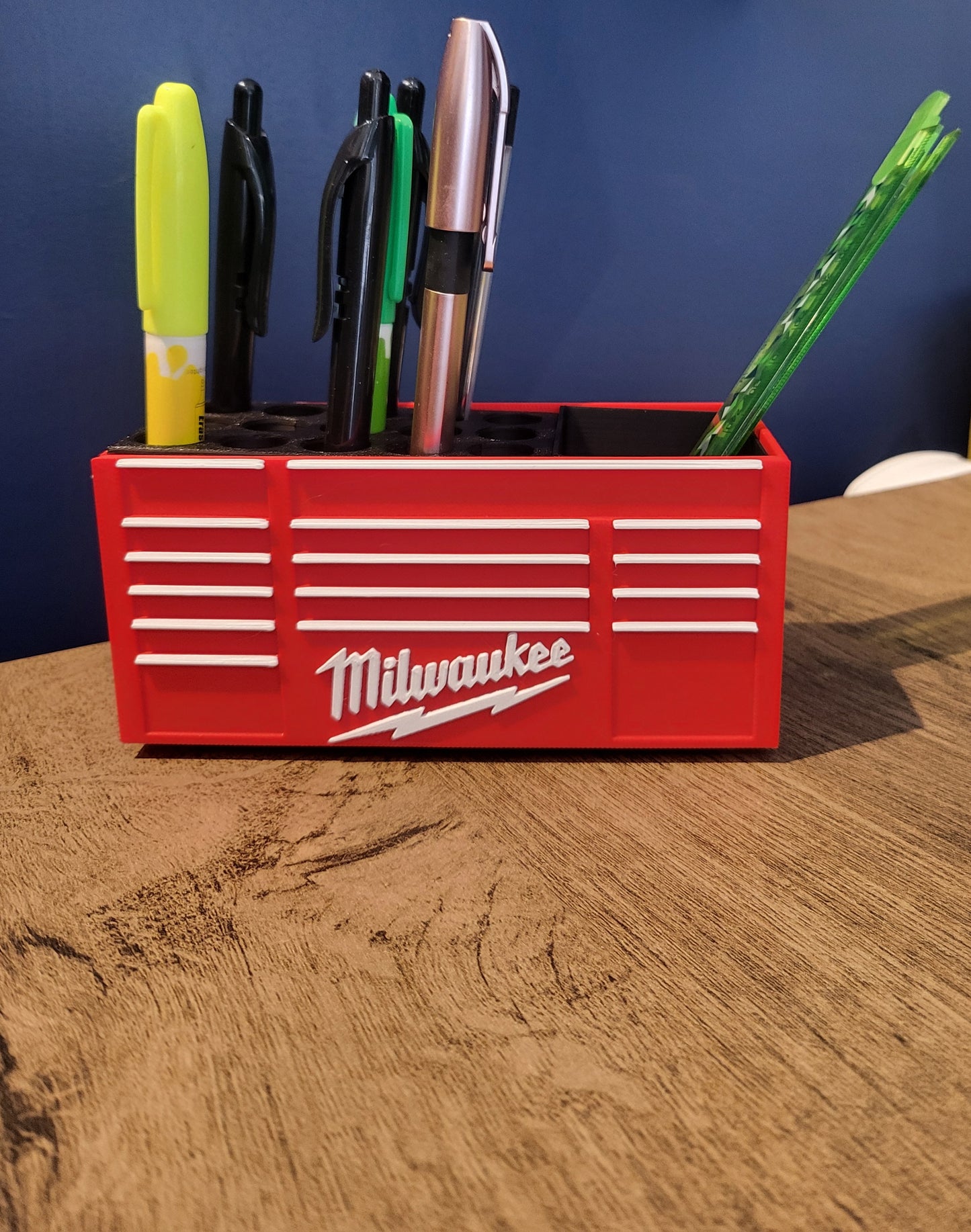 Toolbox-Style Desk Organizer – Milwaukee, DeWalt & Ryobi Designs