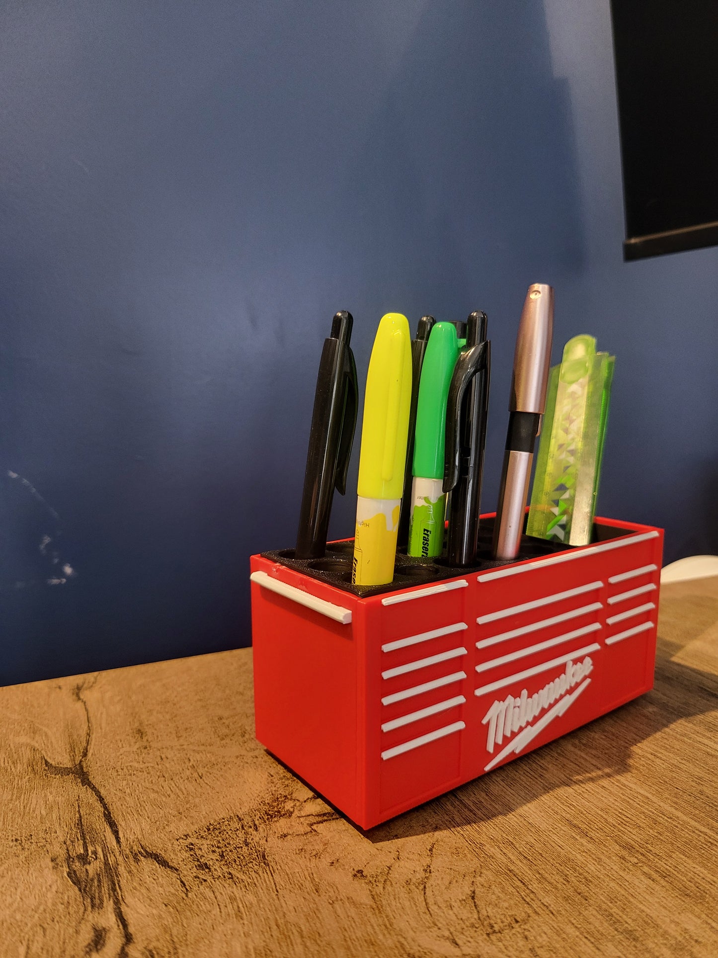 Toolbox-Style Desk Organizer – Milwaukee, DeWalt & Ryobi Designs