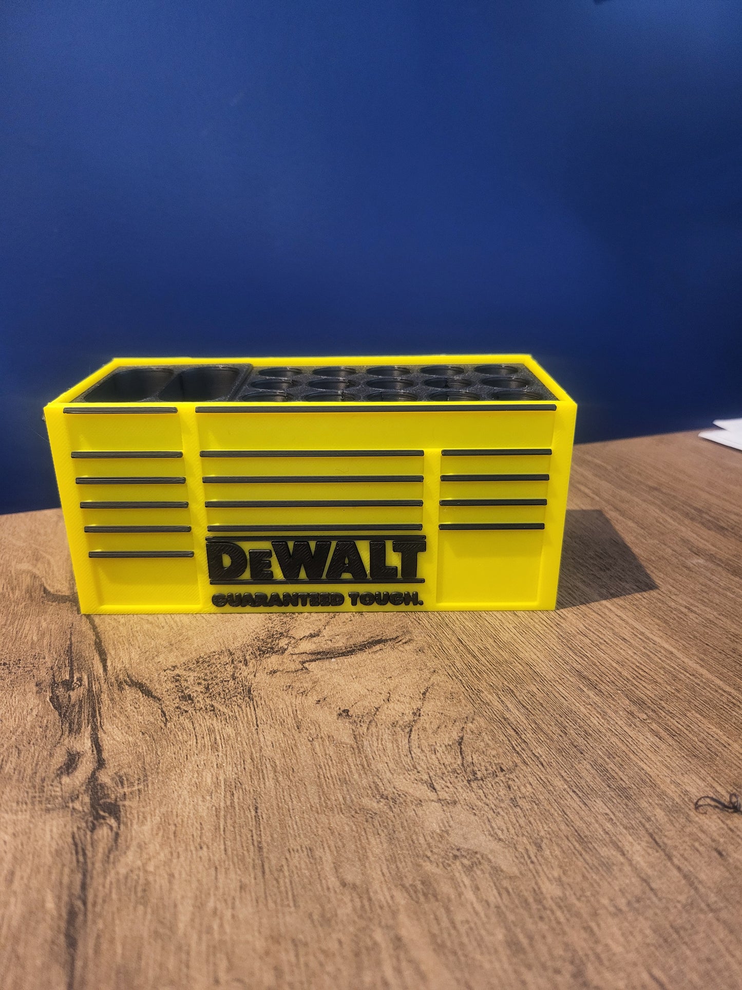 Toolbox-Style Desk Organizer – Milwaukee, DeWalt & Ryobi Designs