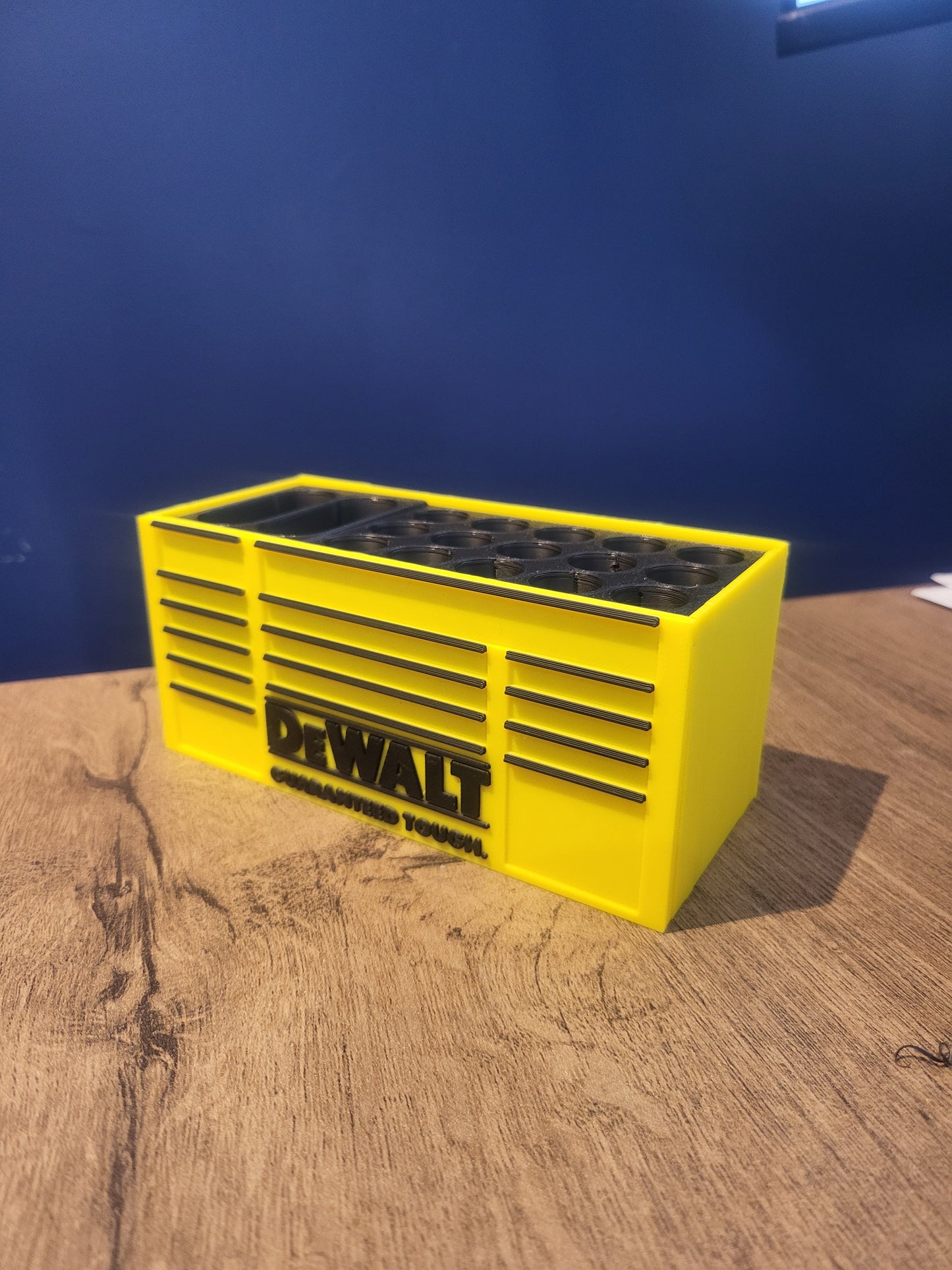 Toolbox-Style Desk Organizer – Milwaukee, DeWalt & Ryobi Designs