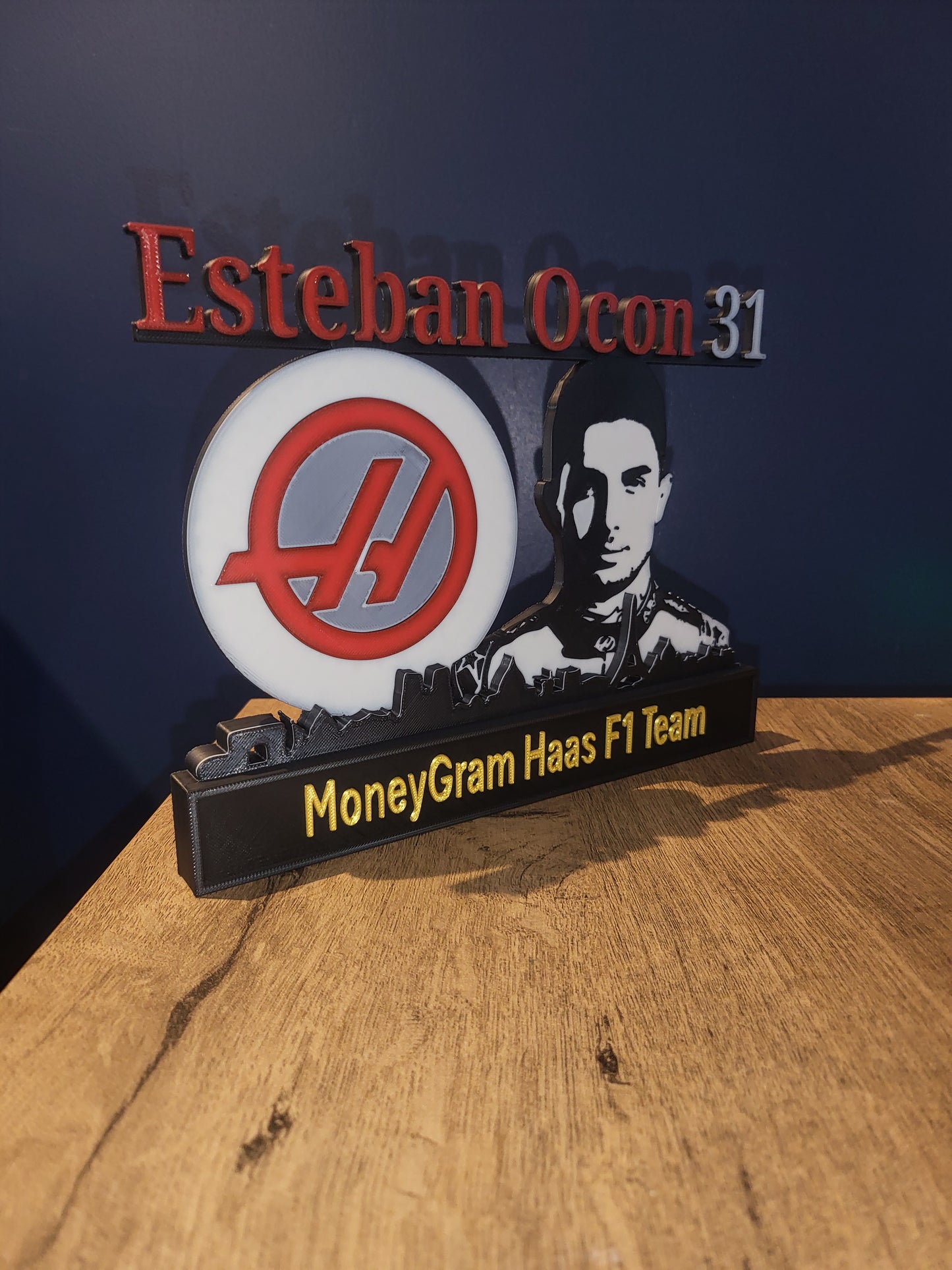 🏎️ Custom 3D Printed Formula 1 Driver Plaques
