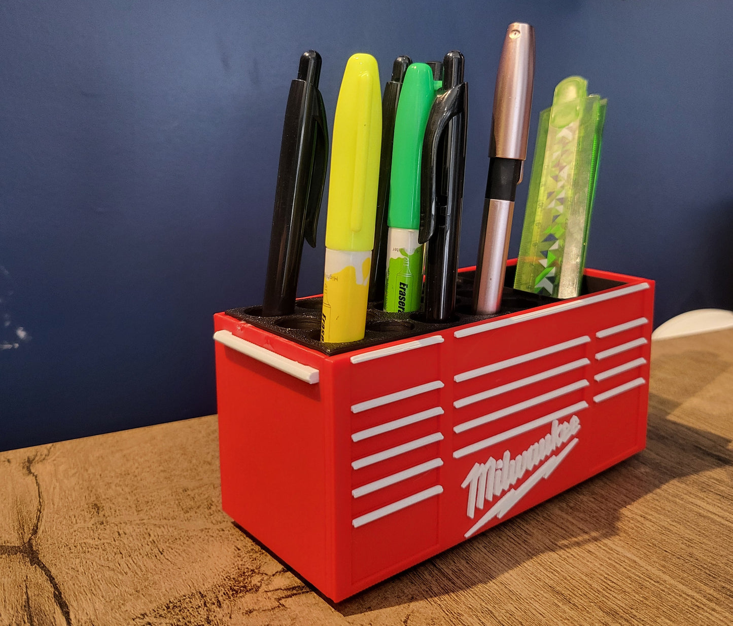 Toolbox-Style Desk Organizer – Milwaukee, DeWalt & Ryobi Designs