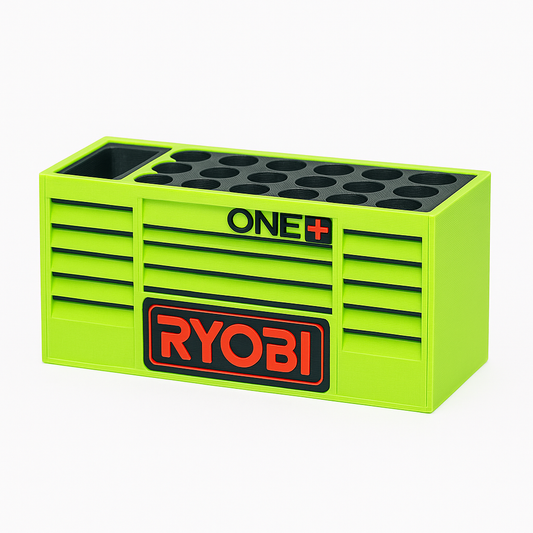 Toolbox-Style Desk Organizer – Milwaukee, DeWalt & Ryobi Designs