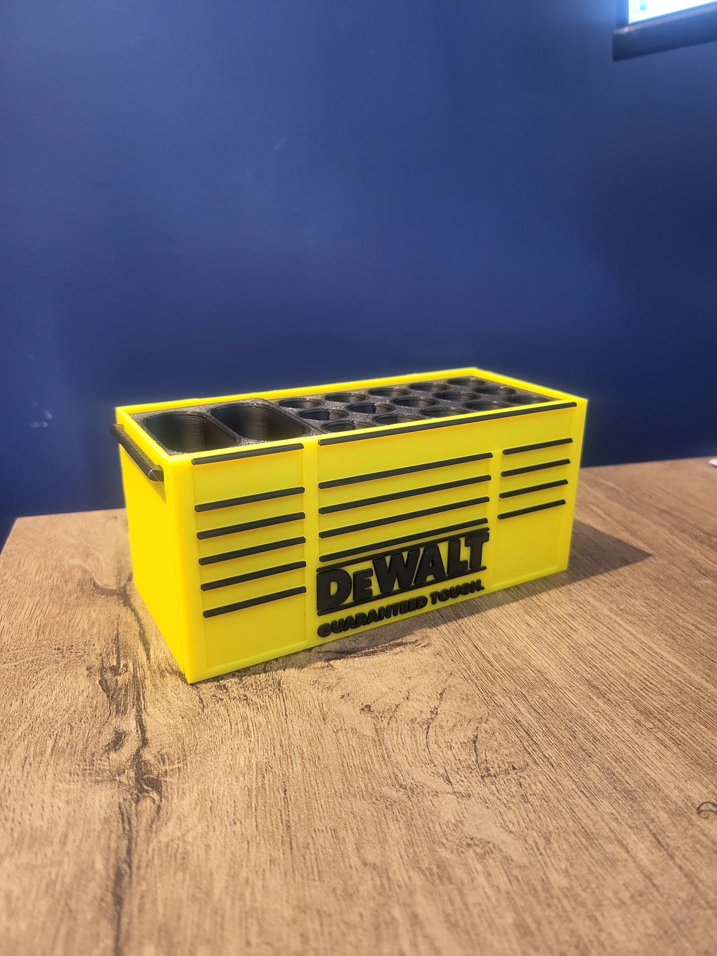 Toolbox-Style Desk Organizer – Milwaukee, DeWalt & Ryobi Designs