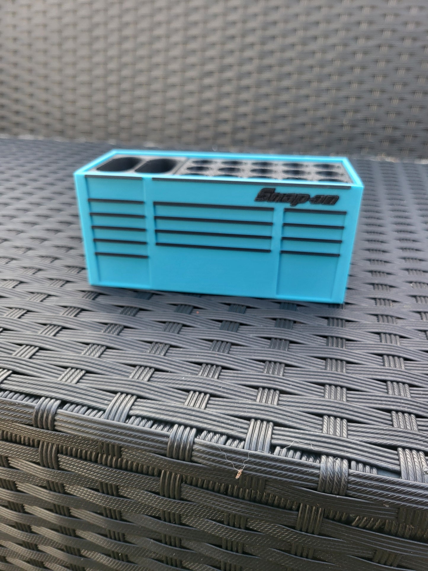 Snap-on Style 3D Printed Toolbox Pen & Tool Holder Organizer