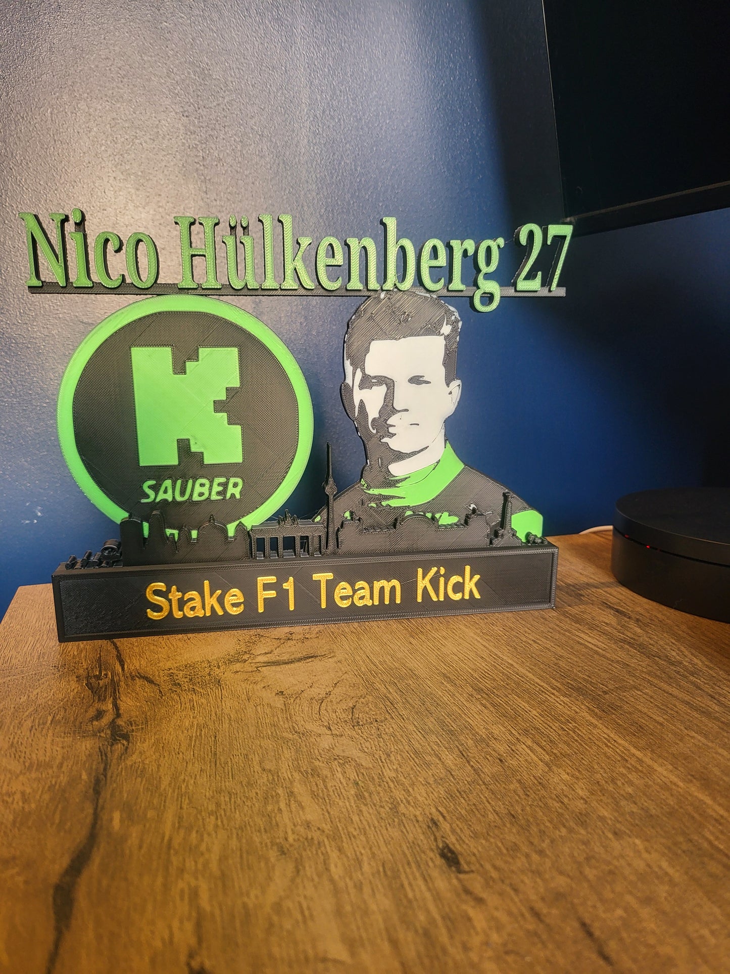 🏎️ Custom 3D Printed Formula 1 Driver Plaques