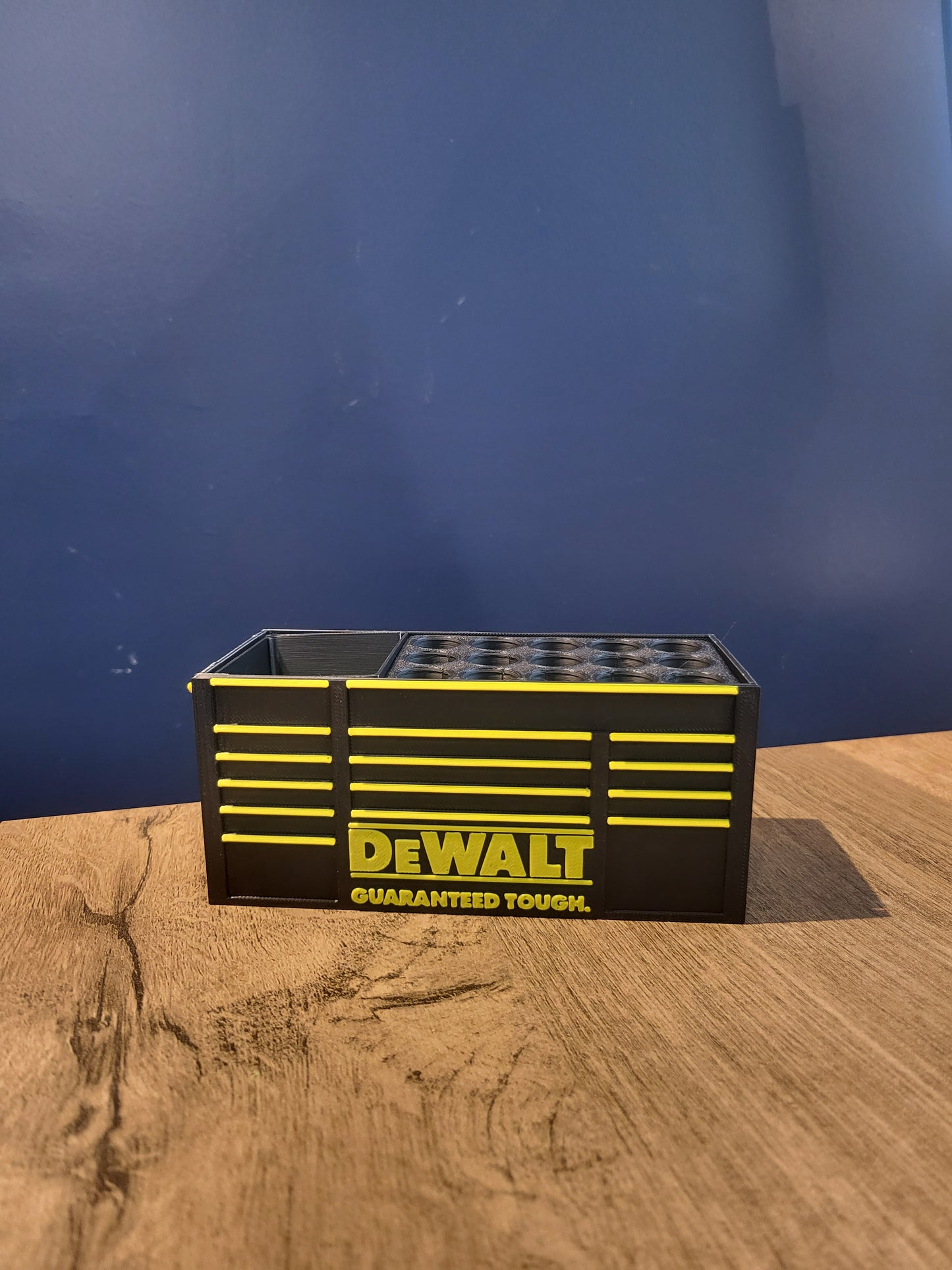 Toolbox-Style Desk Organizer – Milwaukee, DeWalt & Ryobi Designs