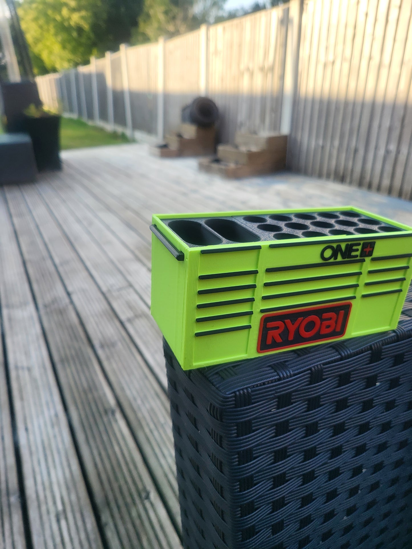 Toolbox-Style Desk Organizer – Milwaukee, DeWalt & Ryobi Designs